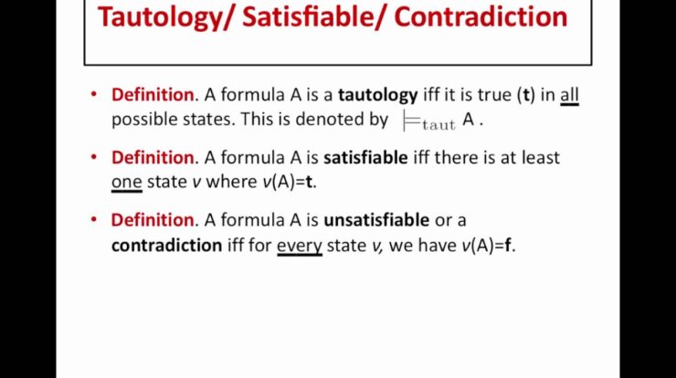 Tautological definition